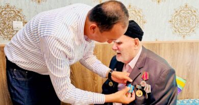 БАДАМ АУЫЛ ОКРУГІНІҢ ТЫЛ АРДАГЕРЛЕРІ МЕРЕКЕЛІК МЕДАЛЬМЕН МАРАПТТАЛДЫ